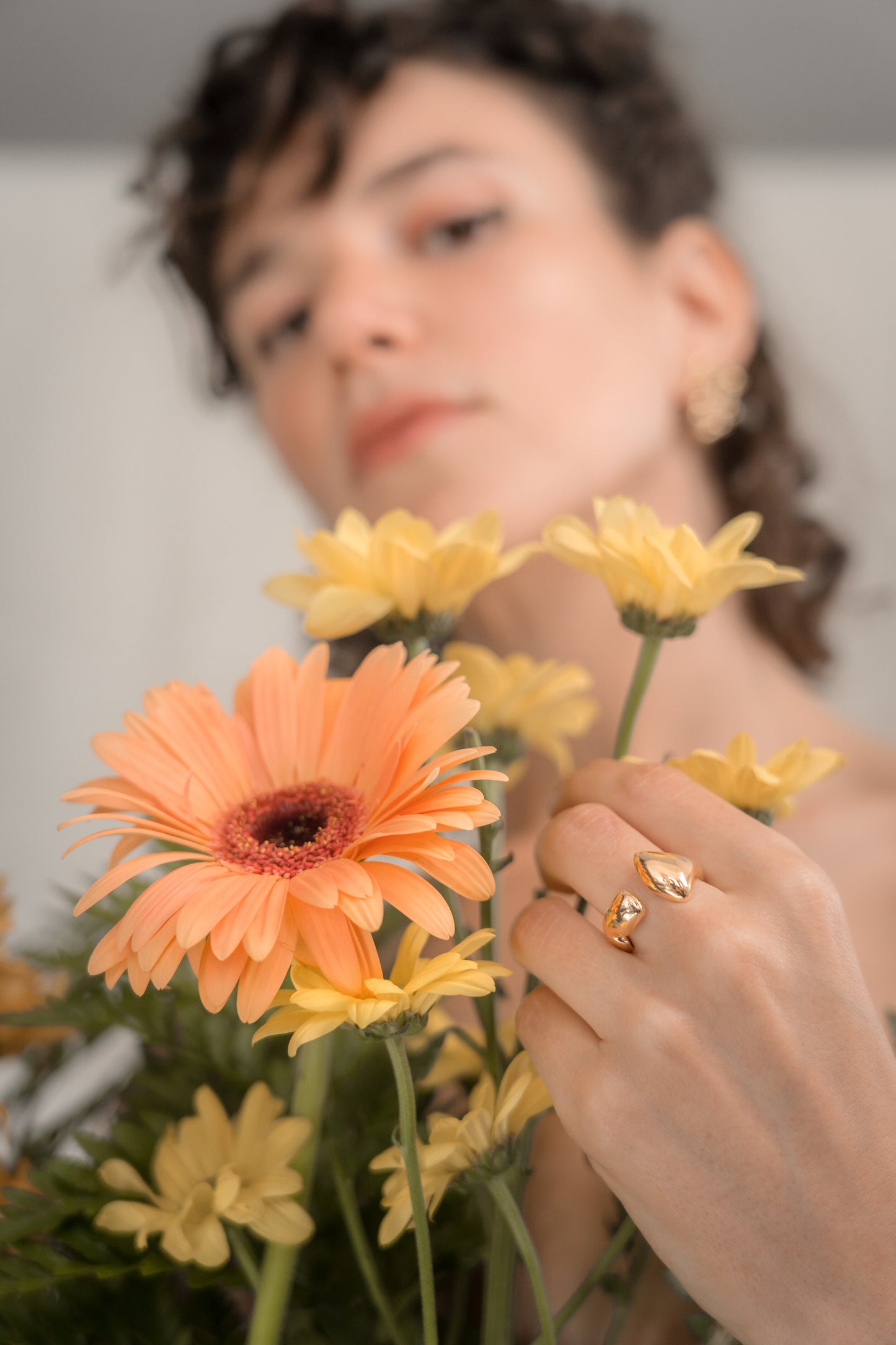 Gold Caramel Ring